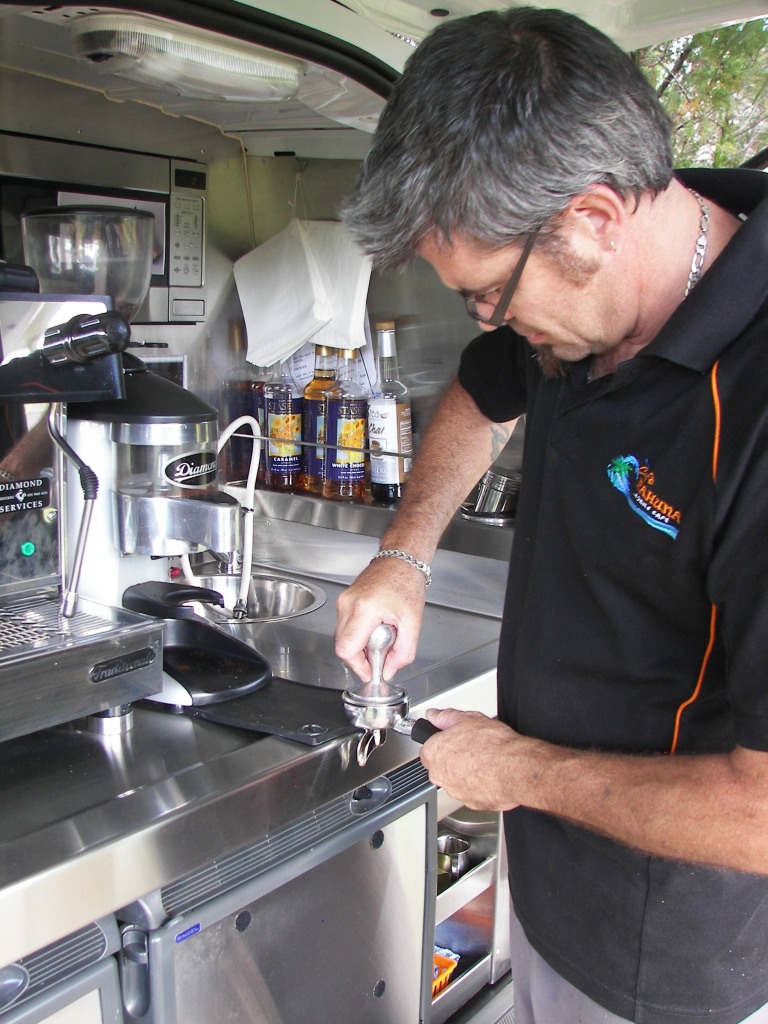 Cafe Kahuna Mobile Coffee Van Gold Coast Robina, 4227