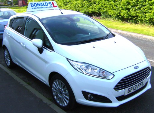 Fiesta Titanium Training Car