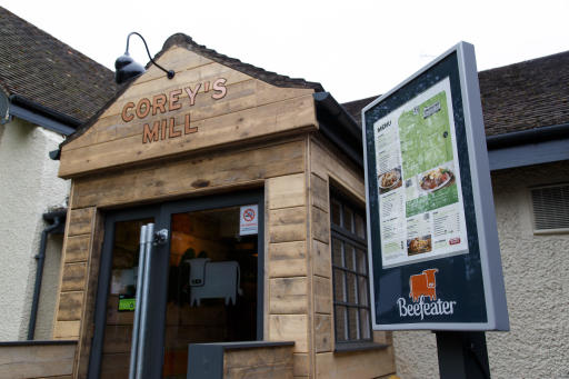 Coreys Mill Beefeater restaurant