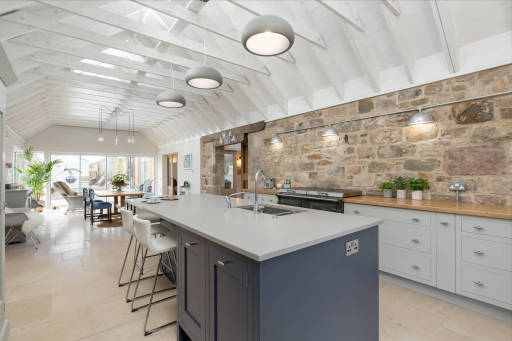Bespoke kitchen for a barn conversion by Christopher Howard