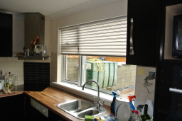 Roller Blind with stripes 