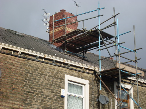 chimney re-build