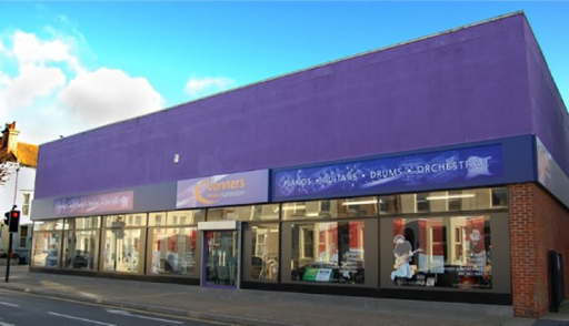 Bonners Music Superstore Eastbourne Shopfront