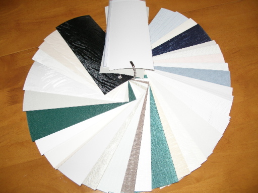 PVC Vertical Blinds Sample image
