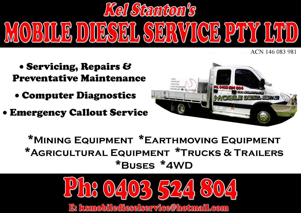 Diesel Mechanic Kel Stanton Caboolture, 4510