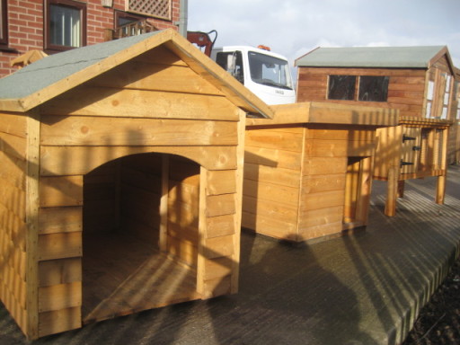 Dog Kennels, Rabbit hutches, sheds