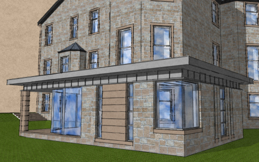 Dowanhill sunroom extension