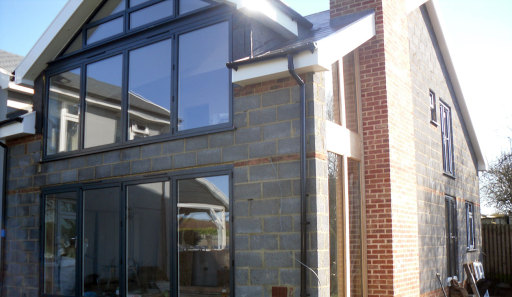 brickwork residential building
