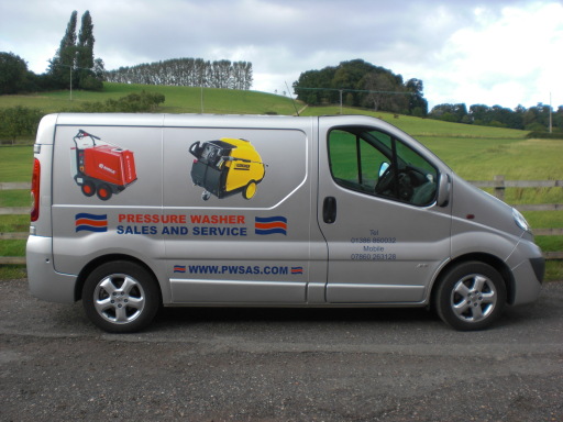 We do what it says on our vans!