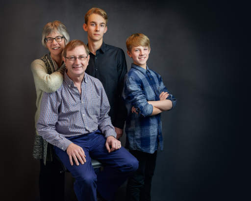 Family Portrait Photography In Your Own Home