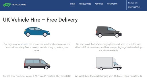 Rental Vehicles