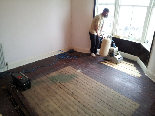 Floor sanding in Dundee (before)