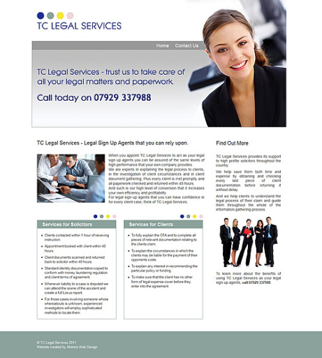 TC Legal Services Website