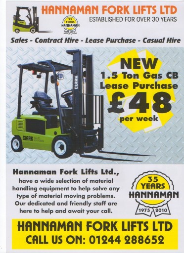 massive savings on fork lift truck hire