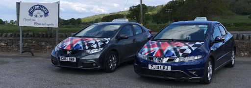 Taxis in Glastonbury, Somerset