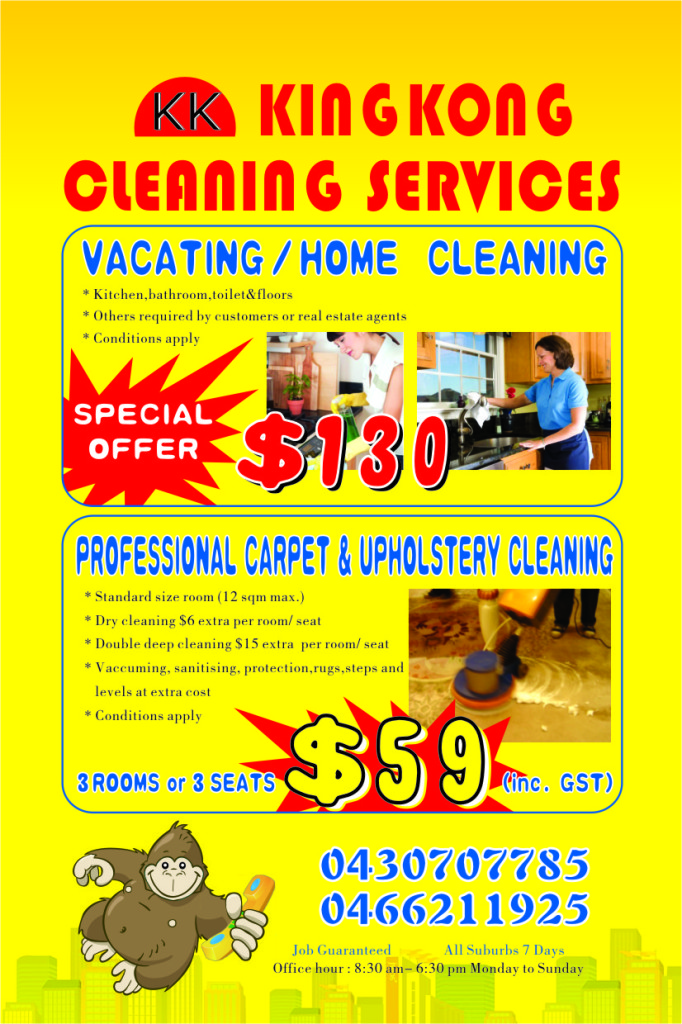 king kong furniture removals &cleaning services 35 Westgate Street