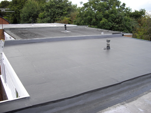 Terraced House flat roof