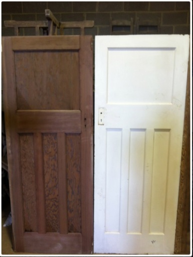 stripped vs painted doors