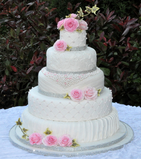 Wedding cakes that taste as good as they look. Sugar flowers a speciality