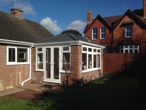 Solid tiled roof SUNROOM extension