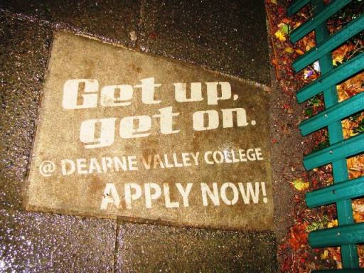 Clean Advertising Campaign for Dearne Valley College