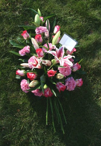Sympathy flowers