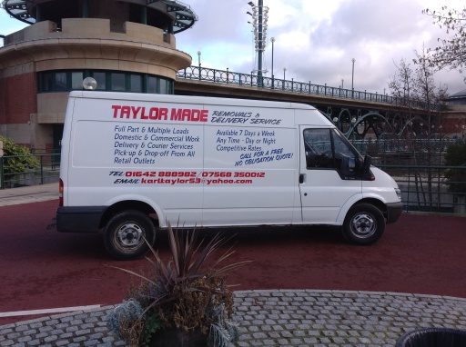 Taylor Made removals delivery service.