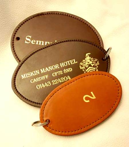 Leather Room Keyfobs