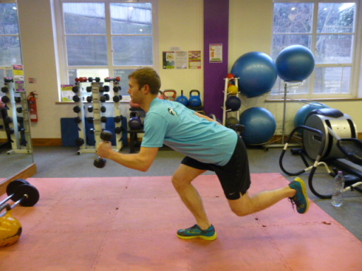 Knee rehabilitation in the gym