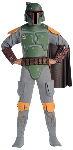 Deluxe Boba Fett Star Wars Mens Fancy Dress Costume