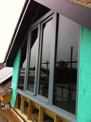 Aluminium double glazed windows
