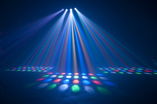 Lincoln mobile disco - Hypergem lights