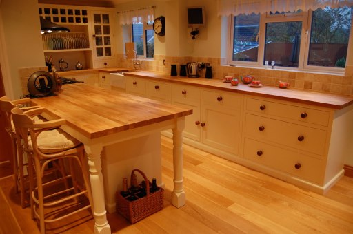 New pine cabinets, hand made, hand painted