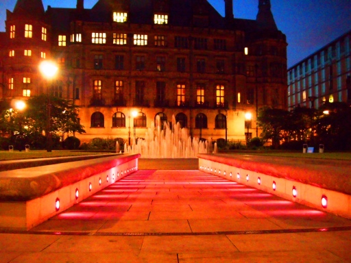 Transormation of land mark lighting to promote a national charity