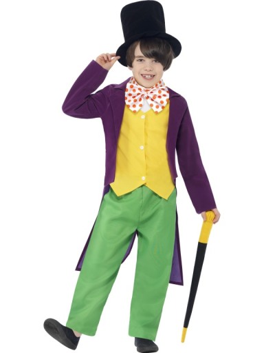Children's costumes available - Roald Dahl Willy Wonker