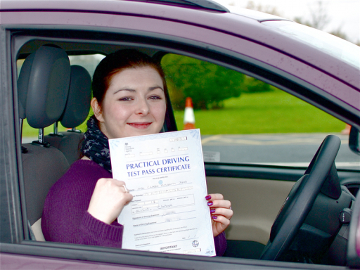 Claire Passed First Time in Chester