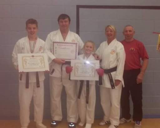 Karate classs instructors