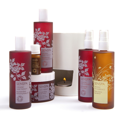 Organic Spa Product Packaging