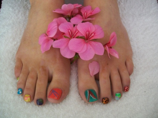 Pedicure Nail Art