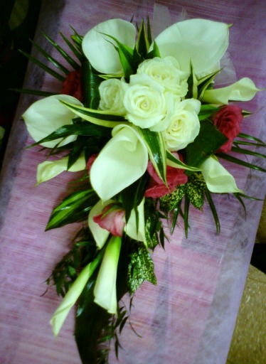 Wedding Bouquet - Calla Lillies