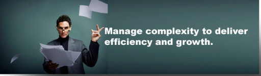 Manage complexity to deliver efficiency and leverage growth