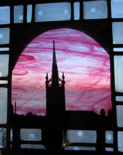 Montrose Steeple at Sunrise
