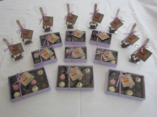 Lavender Truffles &amp; Chocolate Stirrers
