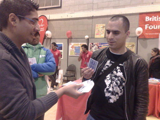 corporate stand