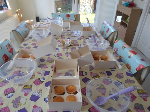 Before the cupcakers arrive!