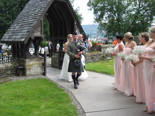 Wedding Piper Glasgow, Loch Lomond and Stirling
