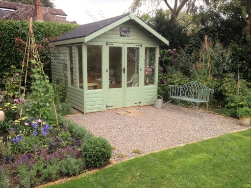 Summer House with shingle roof