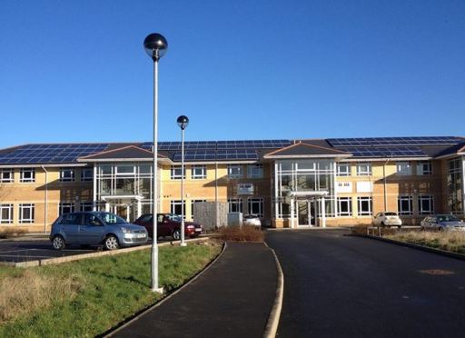 COMMERCIAL PREMISES WITH 30 KW OF SOLAR ON A SLATE ROOF