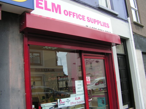 Shop Front view of ELM Office Supplies