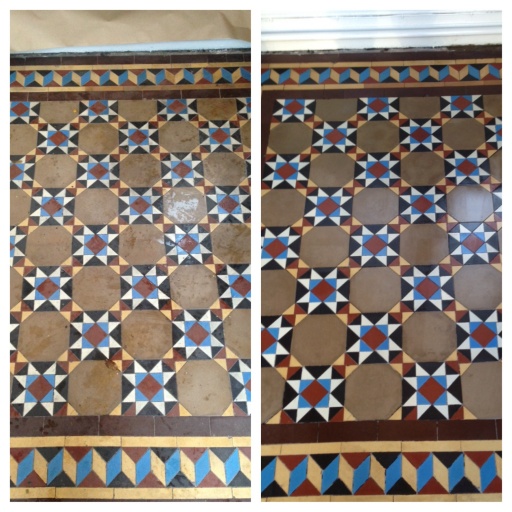 Quarry tile restoration